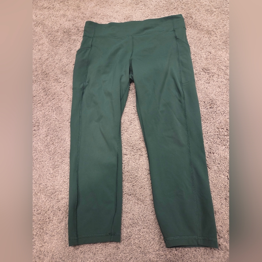 Green Lululemon Leggings